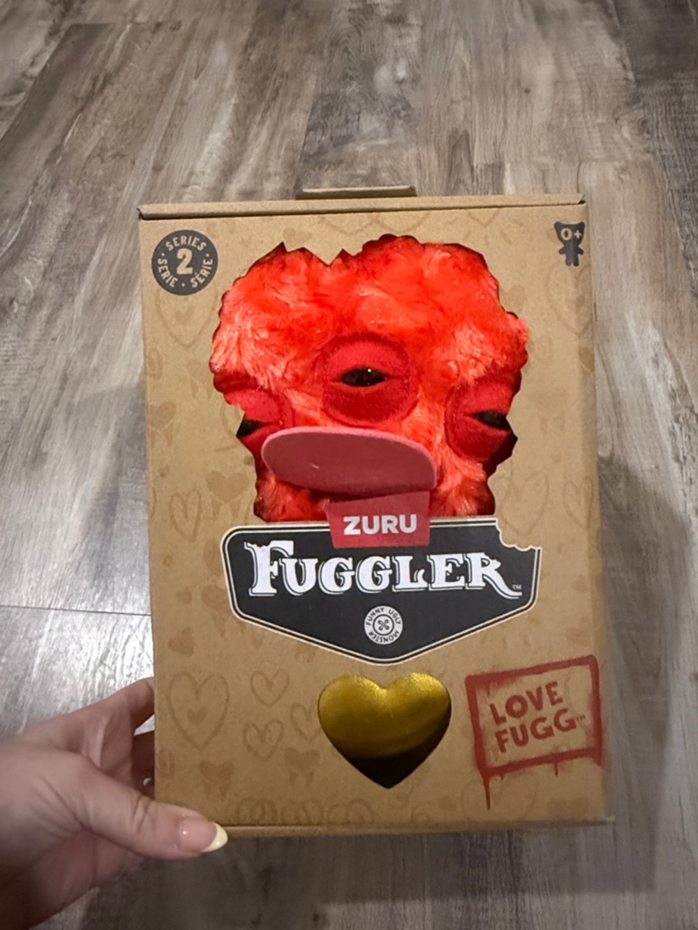 ZURU Fuggler Red Plush Toy - Funky Stuffed Animal